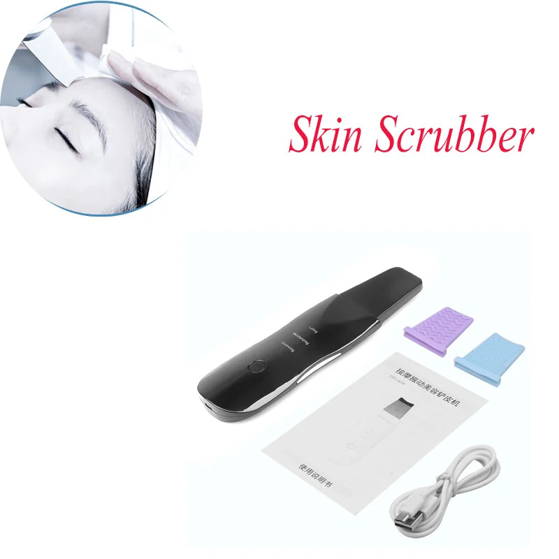 Espátula Facial Vibratoria – Limpieza de Poros y Lifting