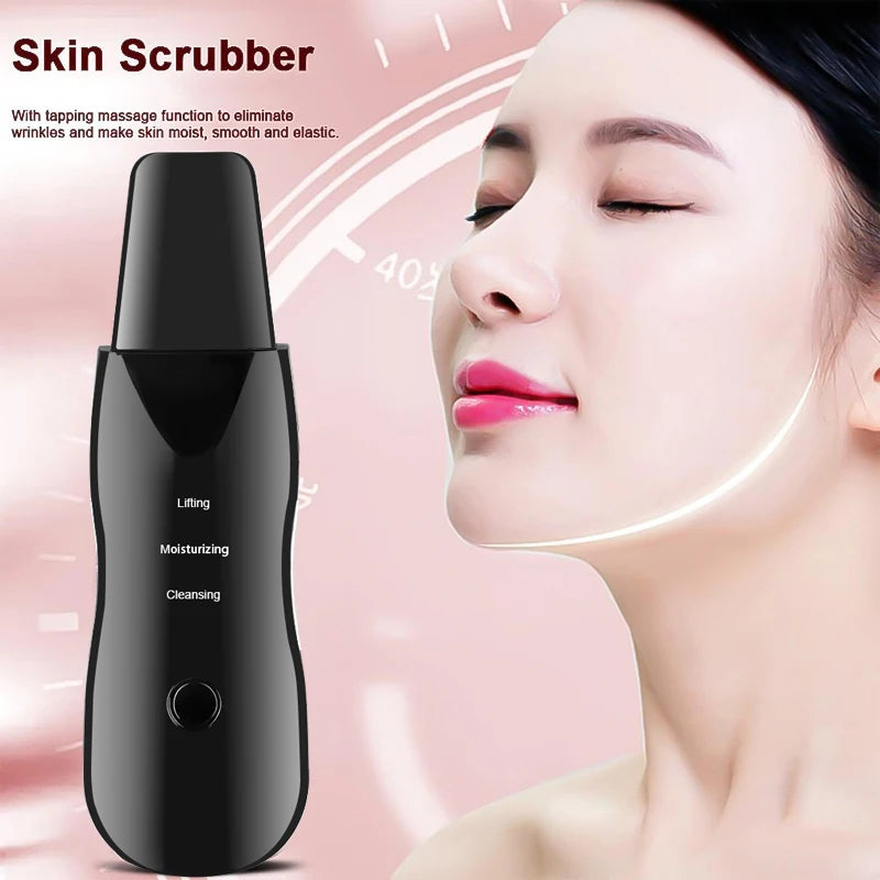 Espátula Facial Vibratoria – Limpieza de Poros y Lifting