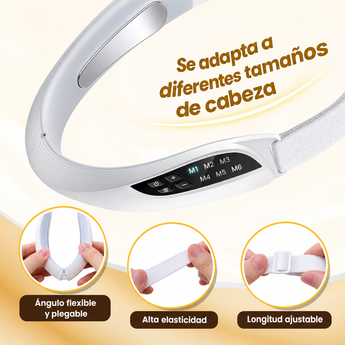 Masajeador Facial Vibratorio 6 Modos – Contorno y Lifting USB