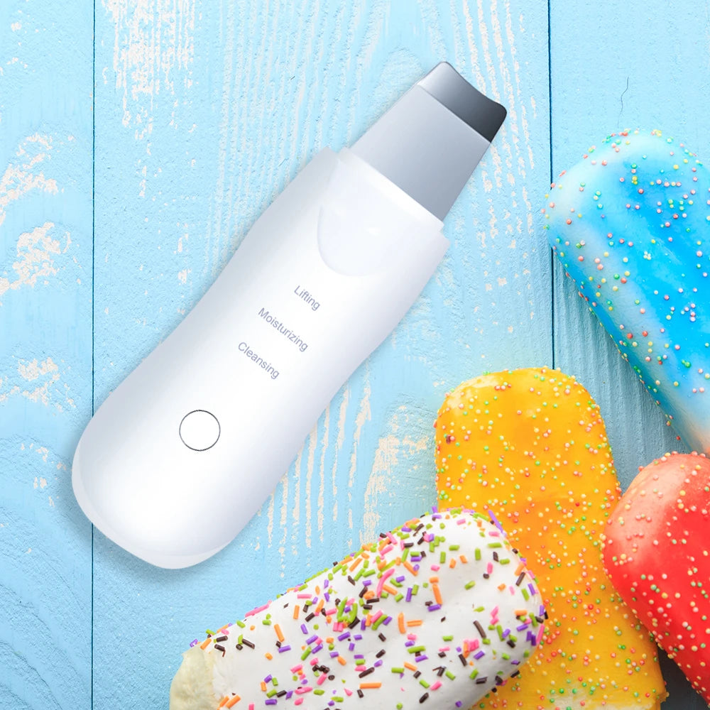 Espátula Facial Vibratoria – Limpieza de Poros y Lifting