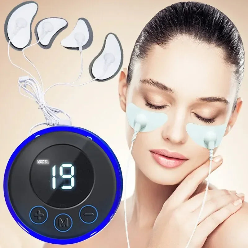 Masajeador EMS para Ojos – Lifting Facial, Antiojeras y Antiarrugas