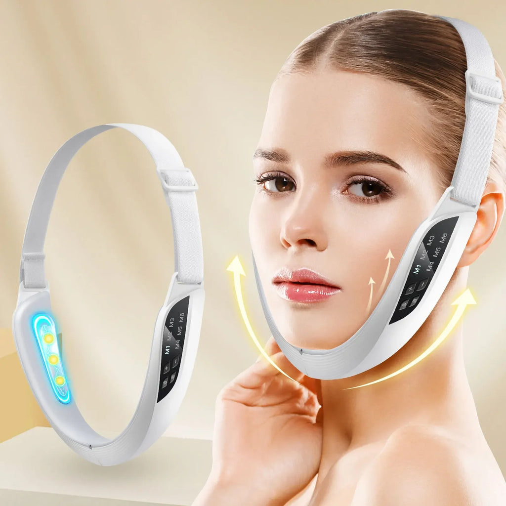 Masajeador Facial Vibratorio 6 Modos – Contorno y Lifting USB